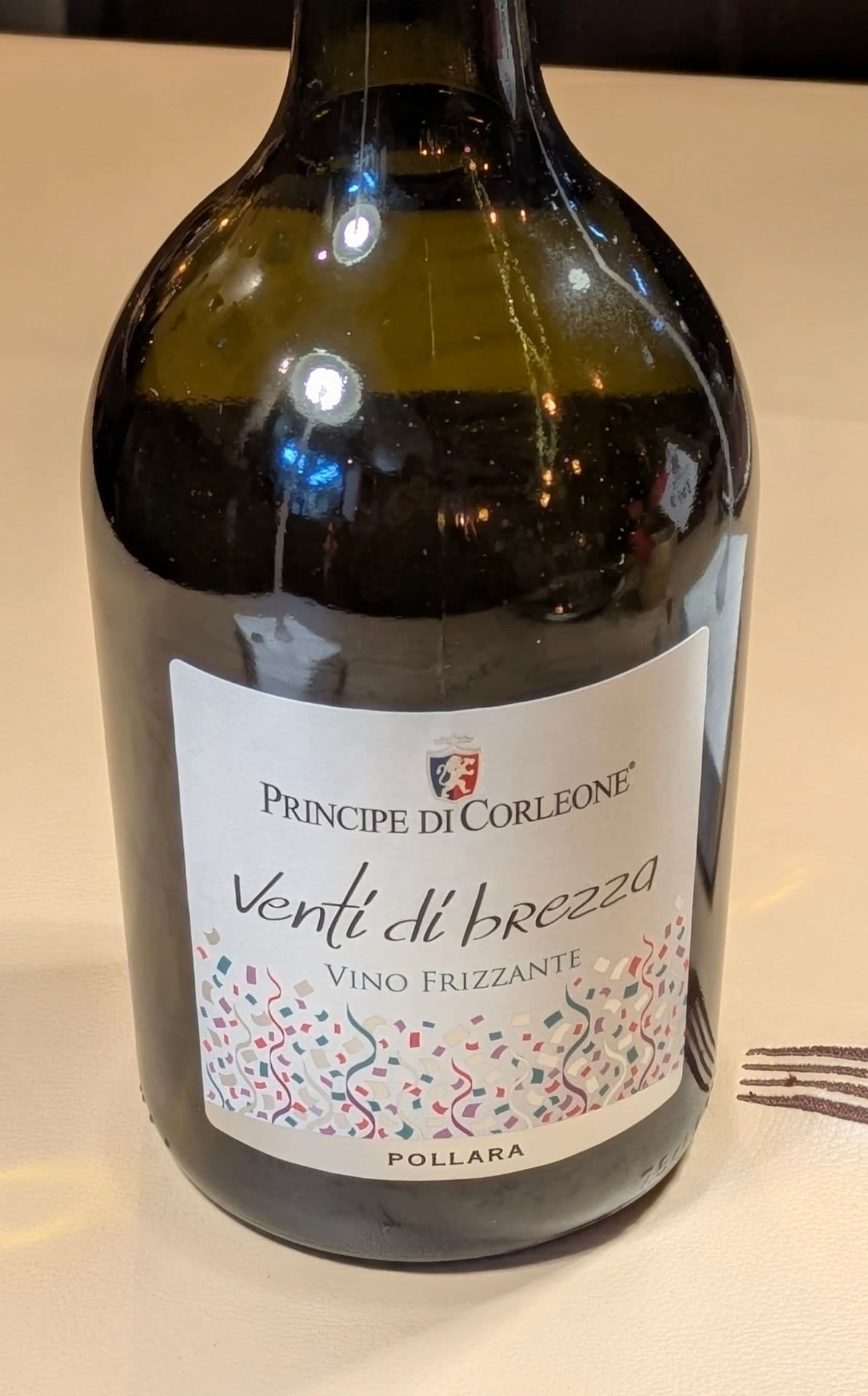 Venti di Brezza Principe di Corleone Fizzante 75 cl