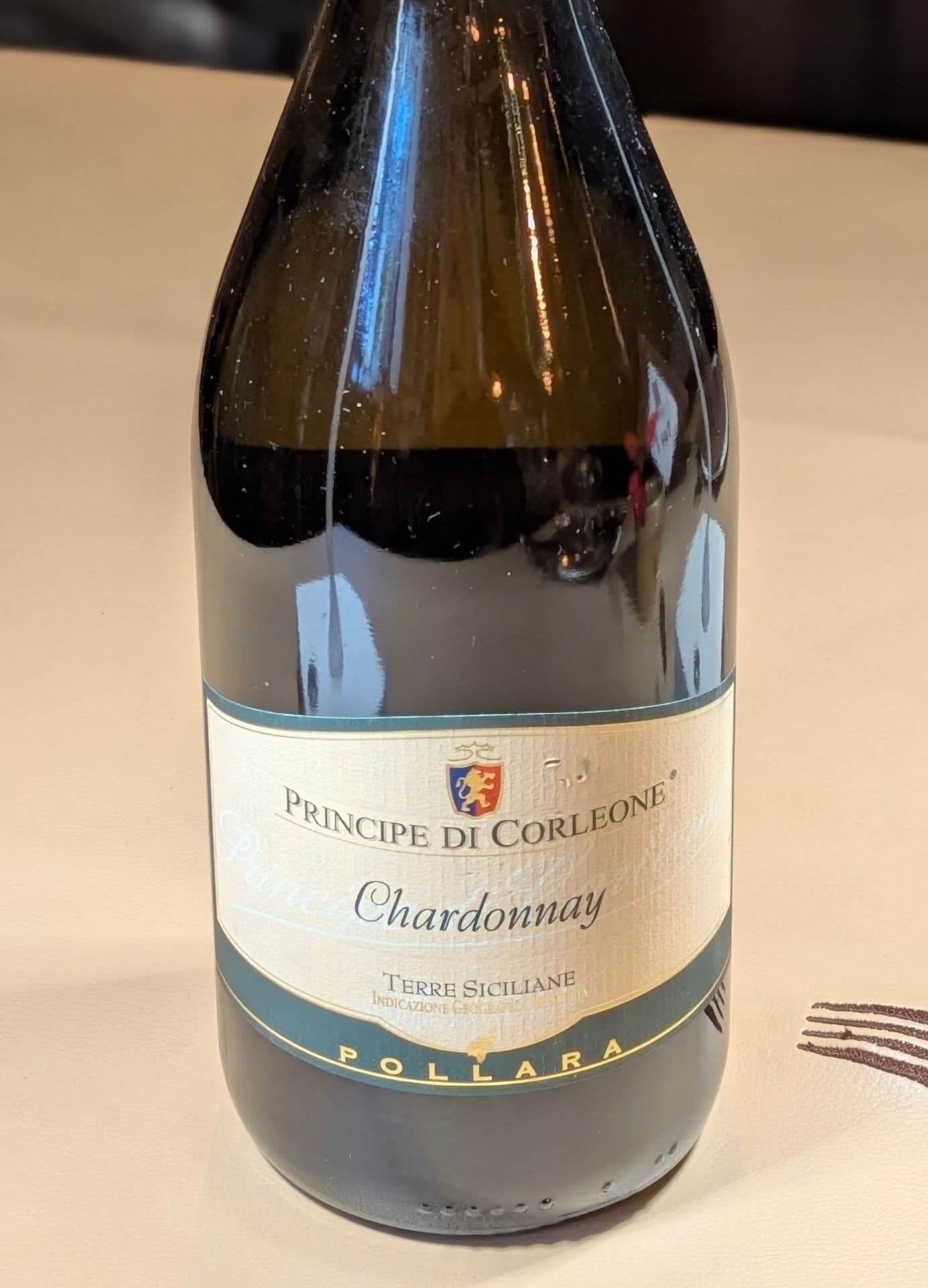 Chardonnay Principe di Corleone 75 cl