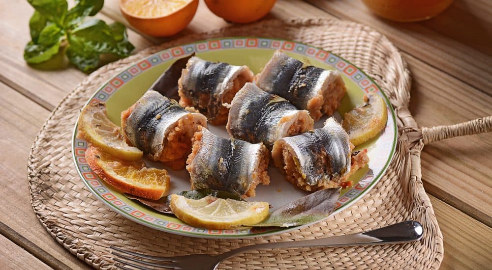 Sarde a Beccafico