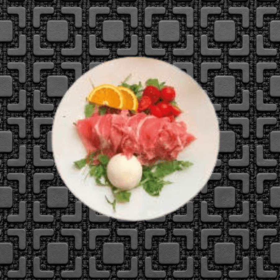 Cascata di prosciutto crudo