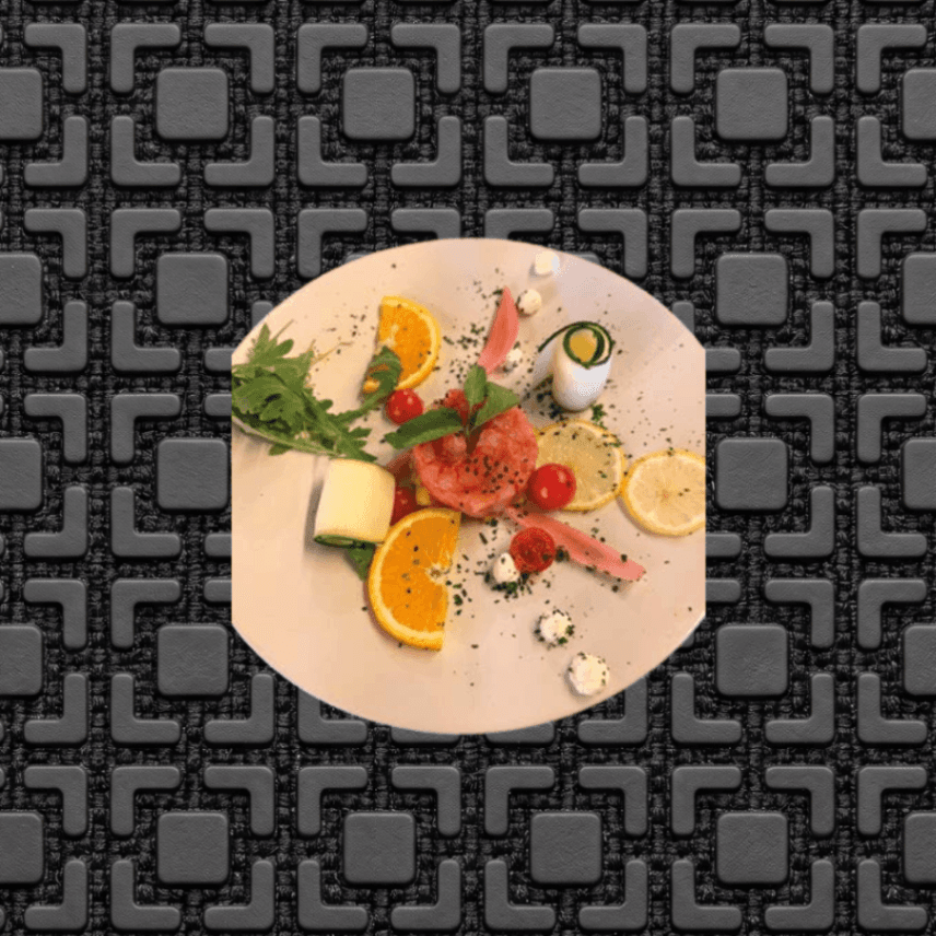 Tartare di gambero rosso di Mazara