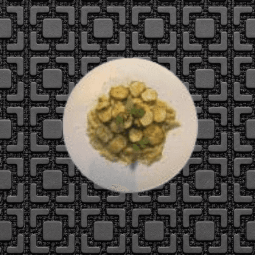 Busiate zucchinette fritte