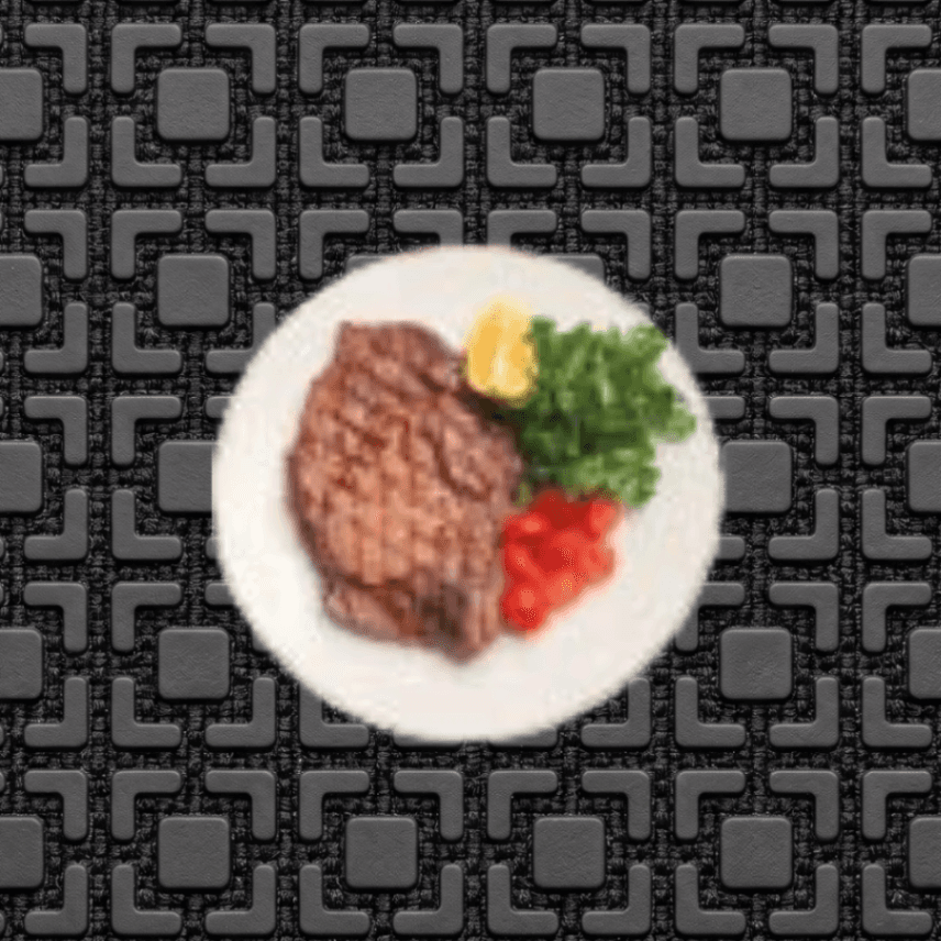 Costata di vitello di scottona + solo insalata mista