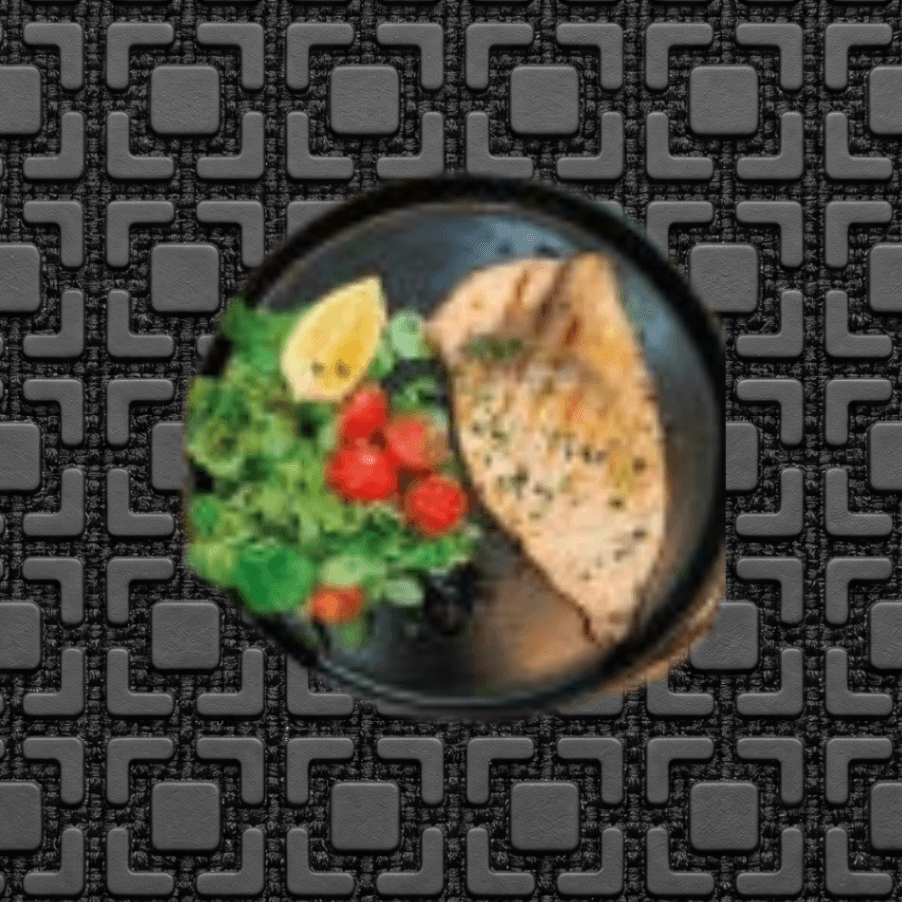 Pesce spada grill + solo insalata mista