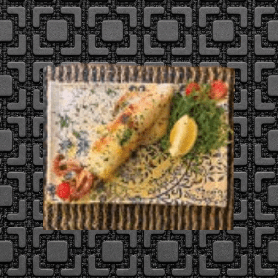 Calamaro fresco grill + solo insalata mista