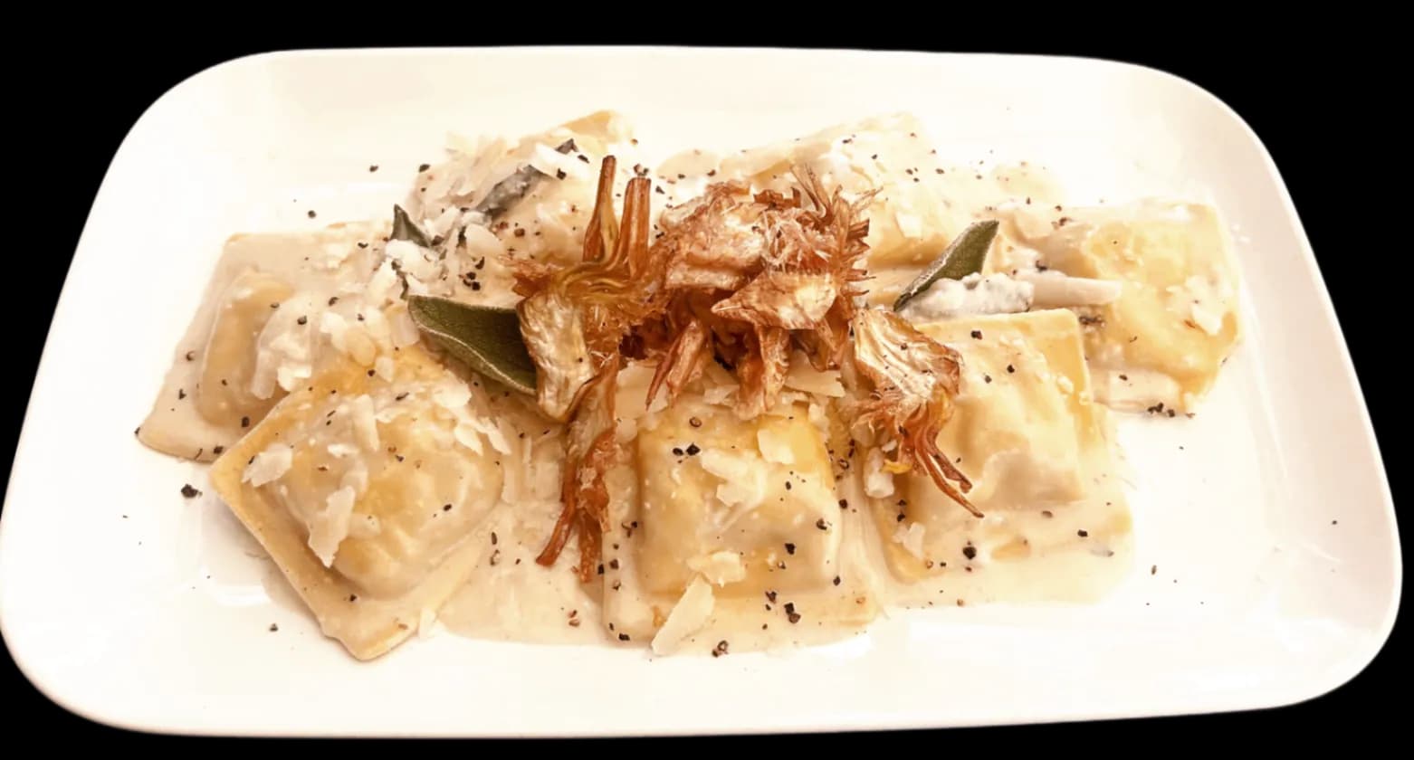 Raviolacci de Alcachofas