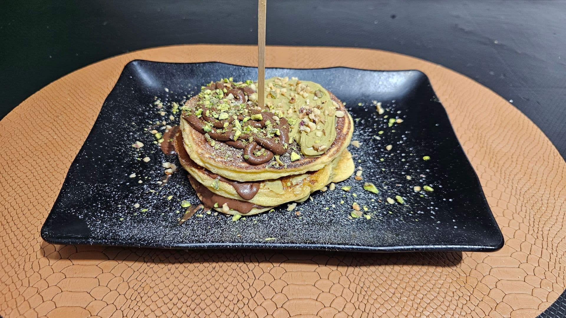 Pancake pistacchio
