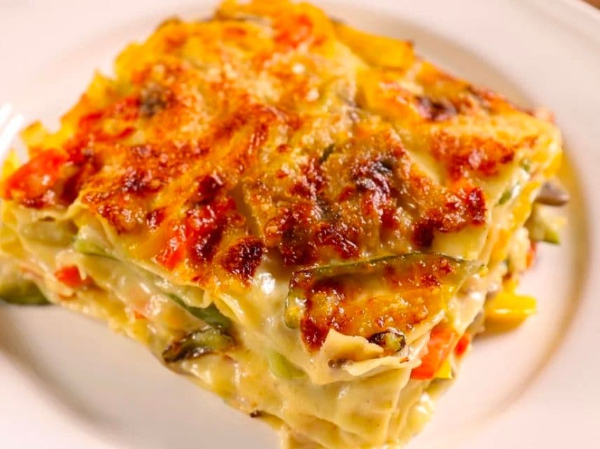 Lasagna vegetariana