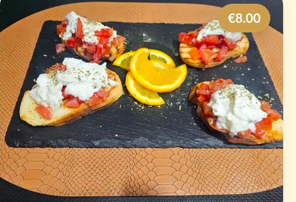 BRUSCHETTA MEDITERRANEA 4 PZ